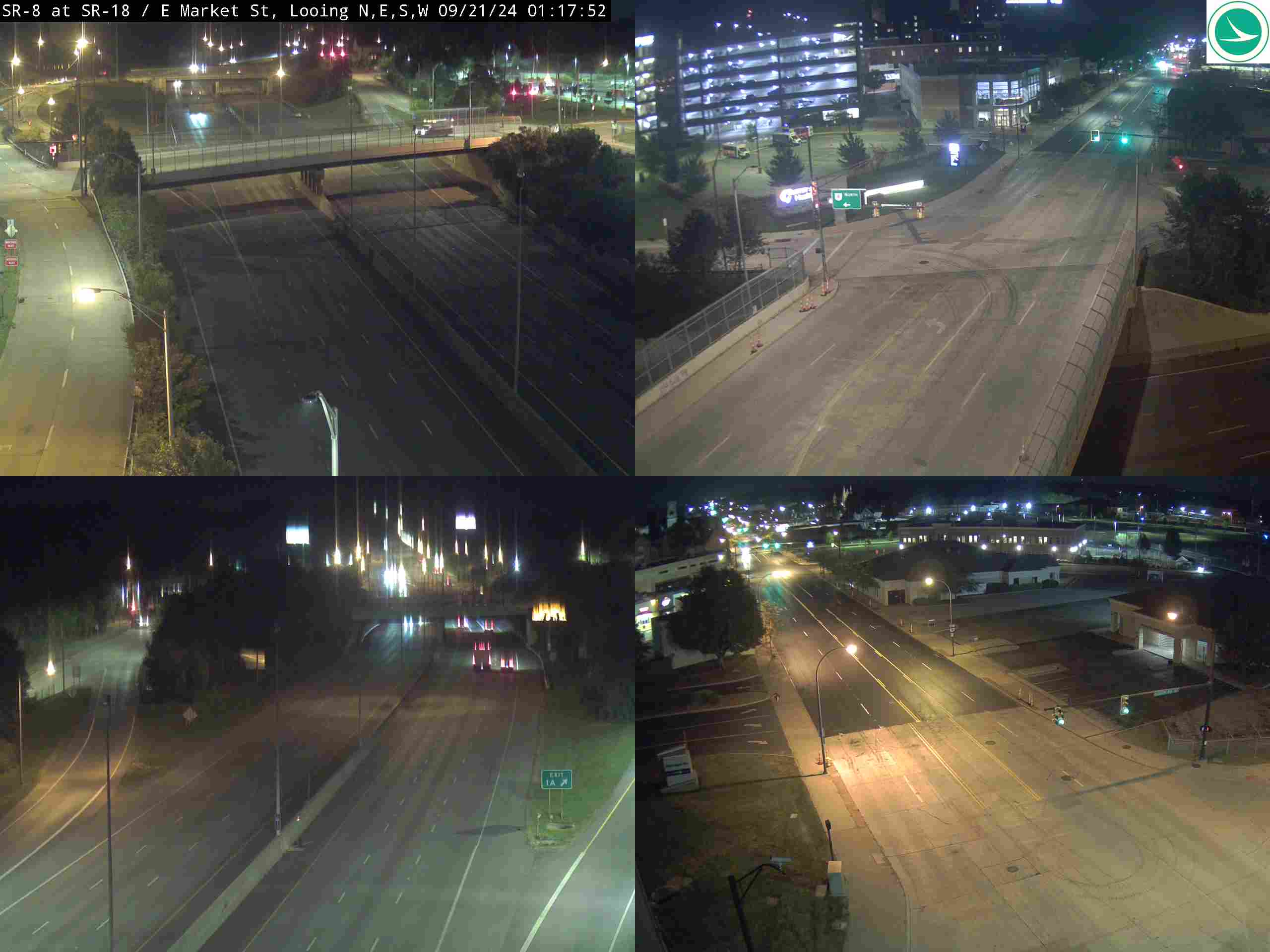 Traffic Cam SR-8 at SR-18 / E Market St