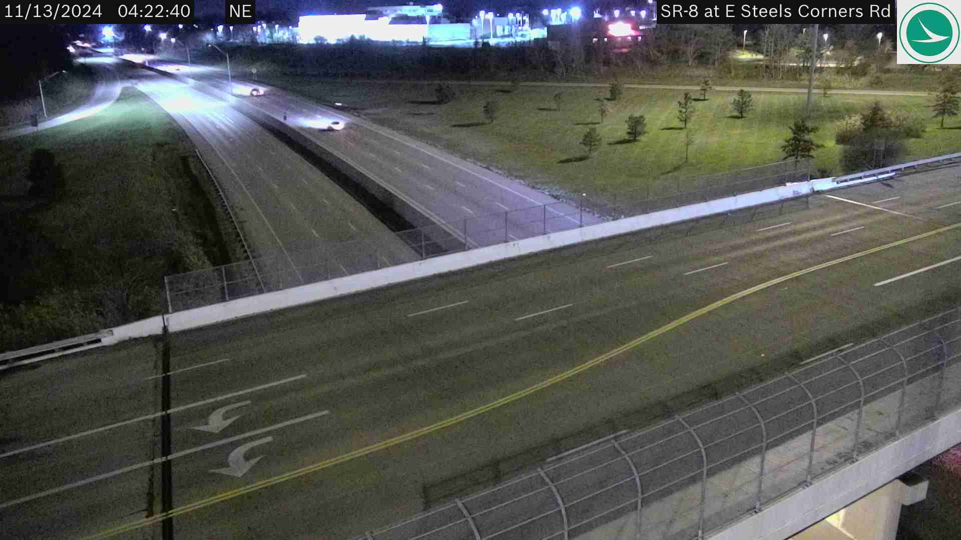 Traffic Cam SR-8 at E Steels Corners Rd