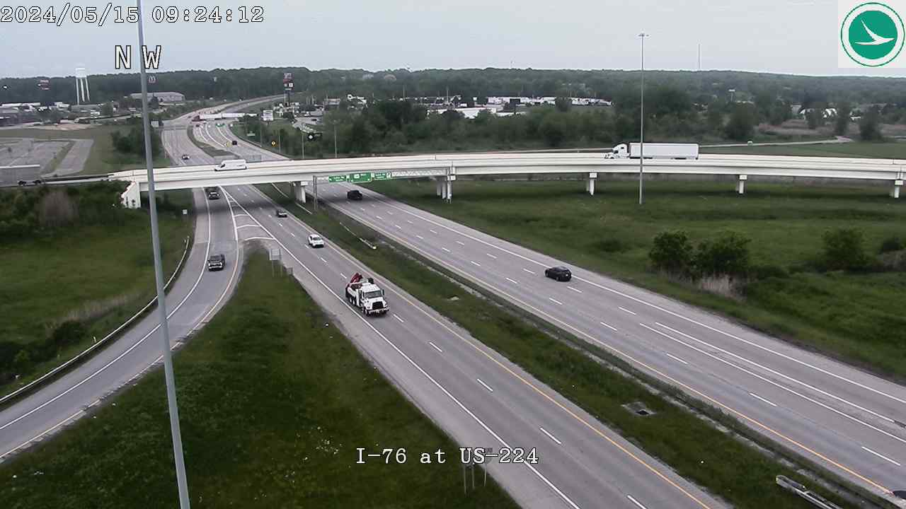 Traffic Cam I-76 at US-224 / I-71