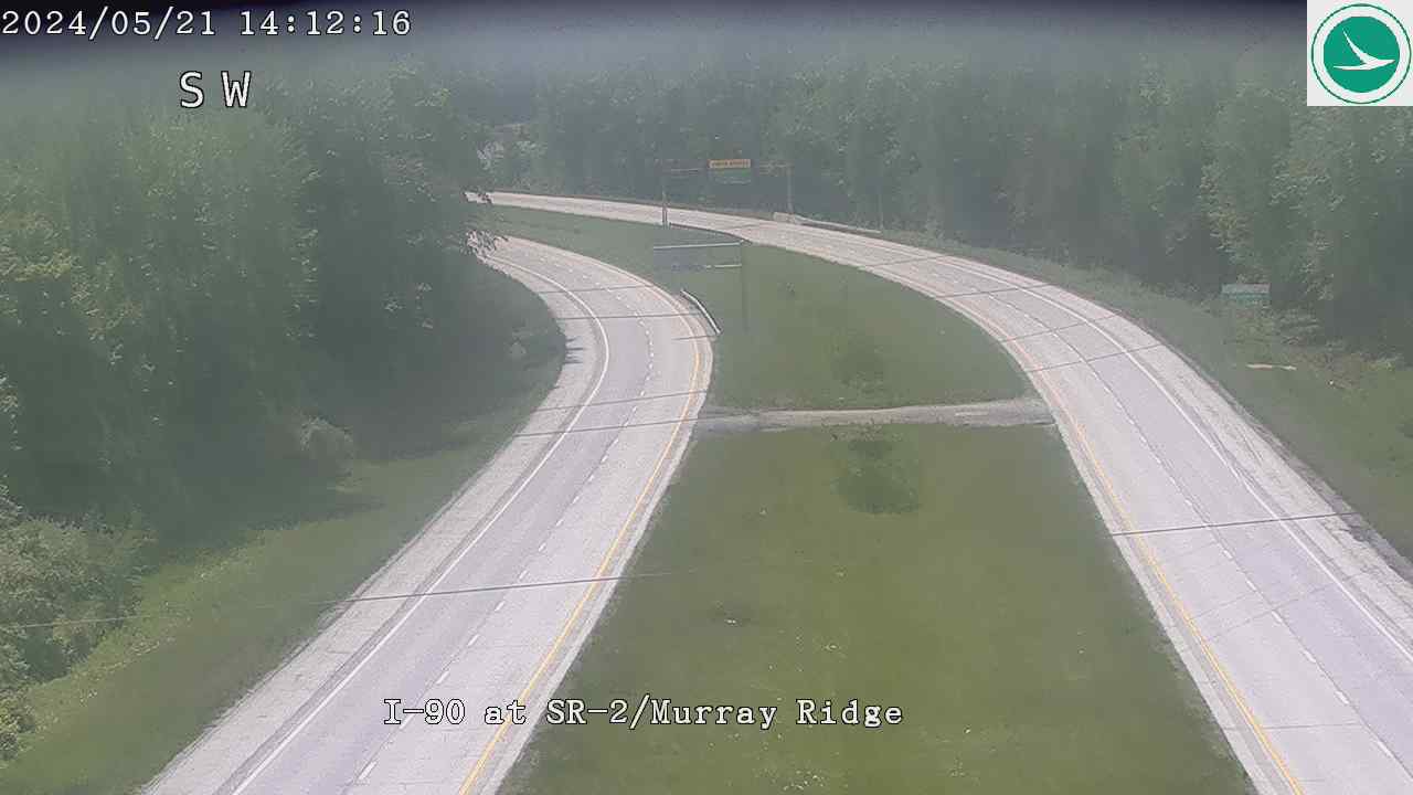 Traffic Cam I-90 at SR-2 / Murray Ridge