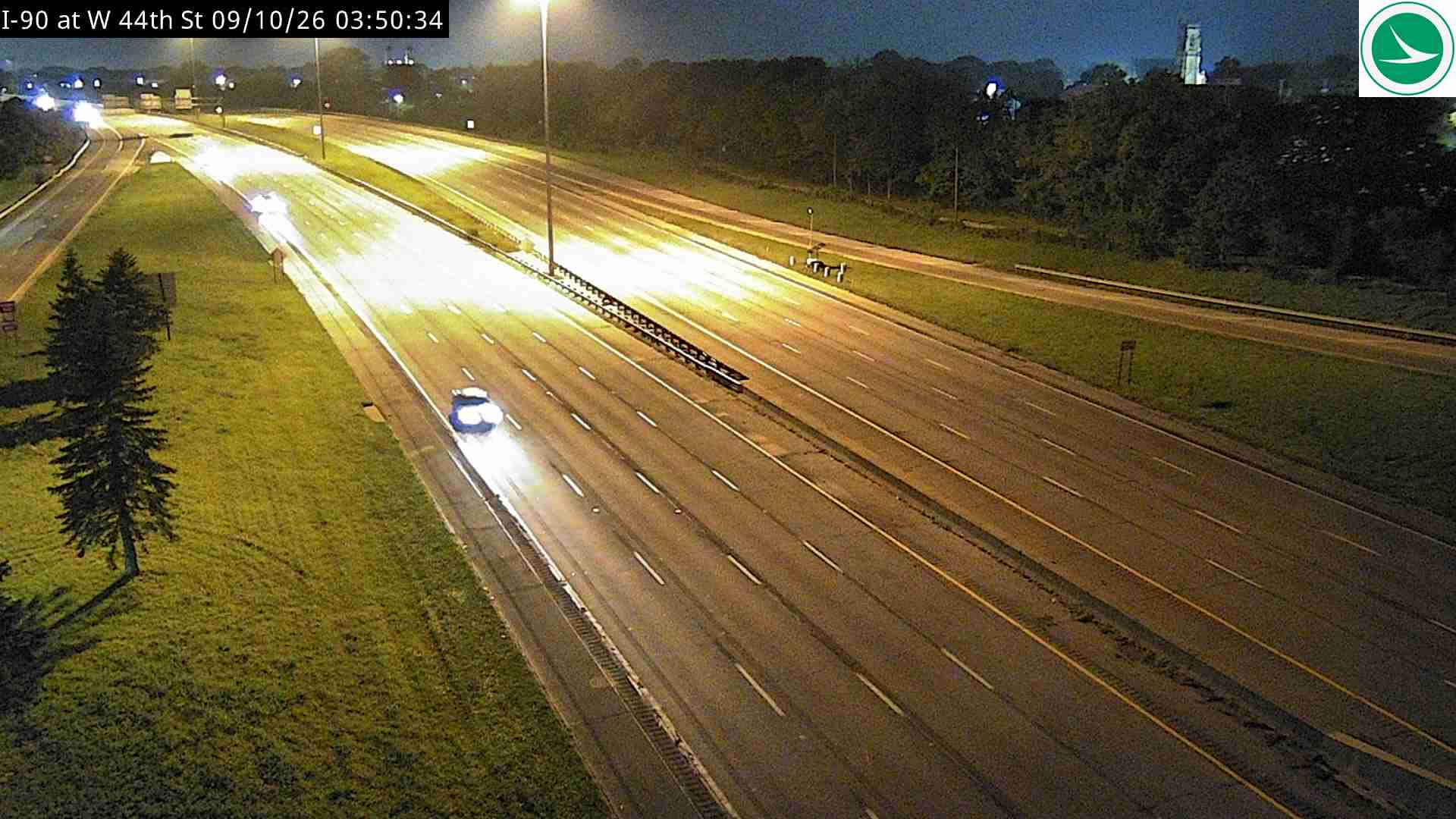 Traffic camera: I-90 at W 44th St, 3039