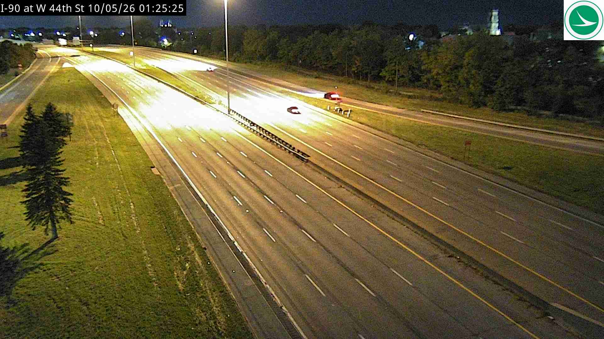 Traffic camera: I-90 at W 44th St, 3039