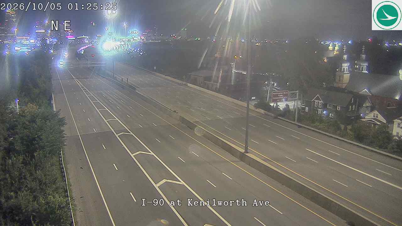 Traffic camera: I-90 at Kenilworth Ave, 3041
