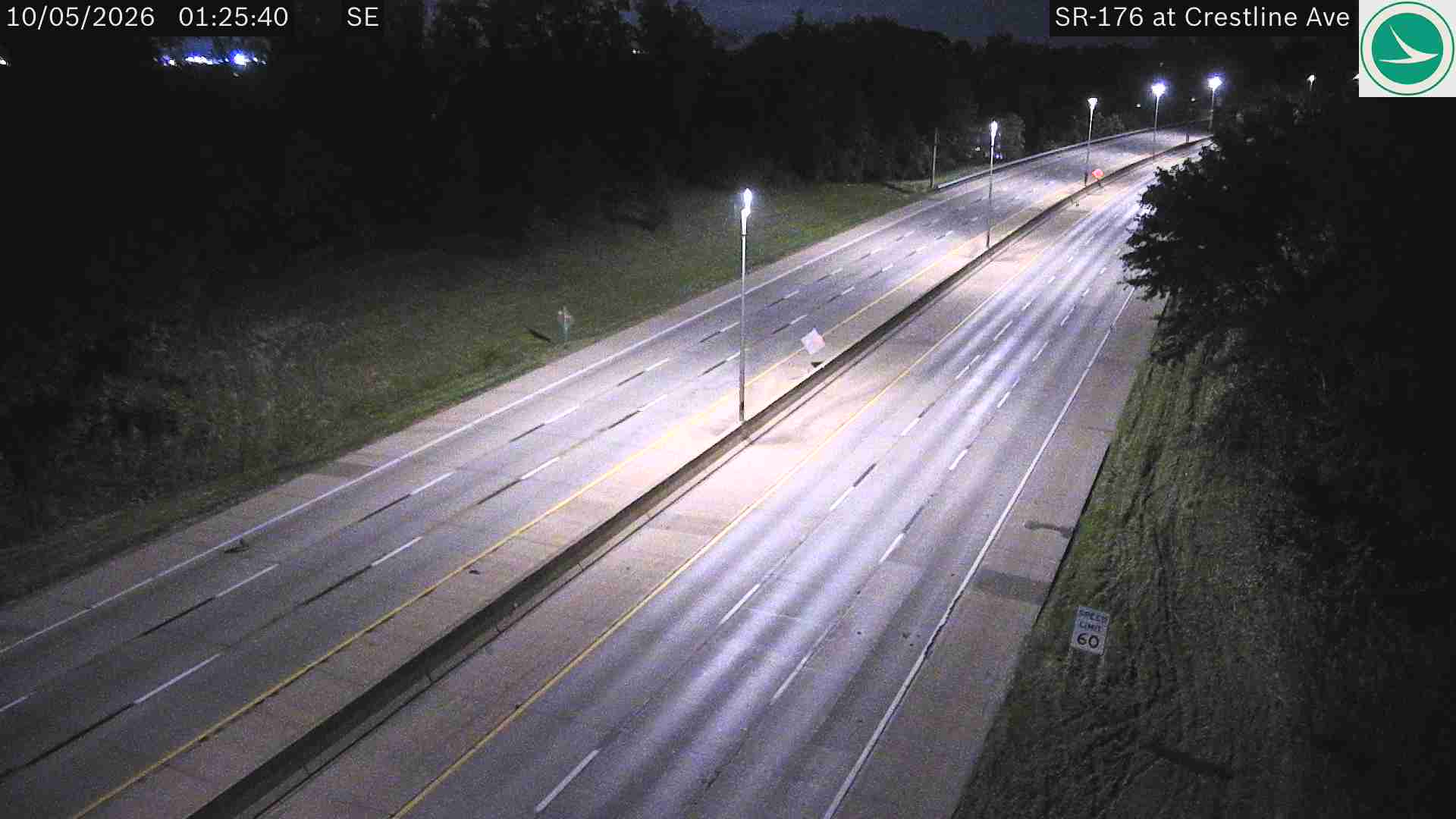 Traffic camera: SR-176 at Crestline Ave, 3082