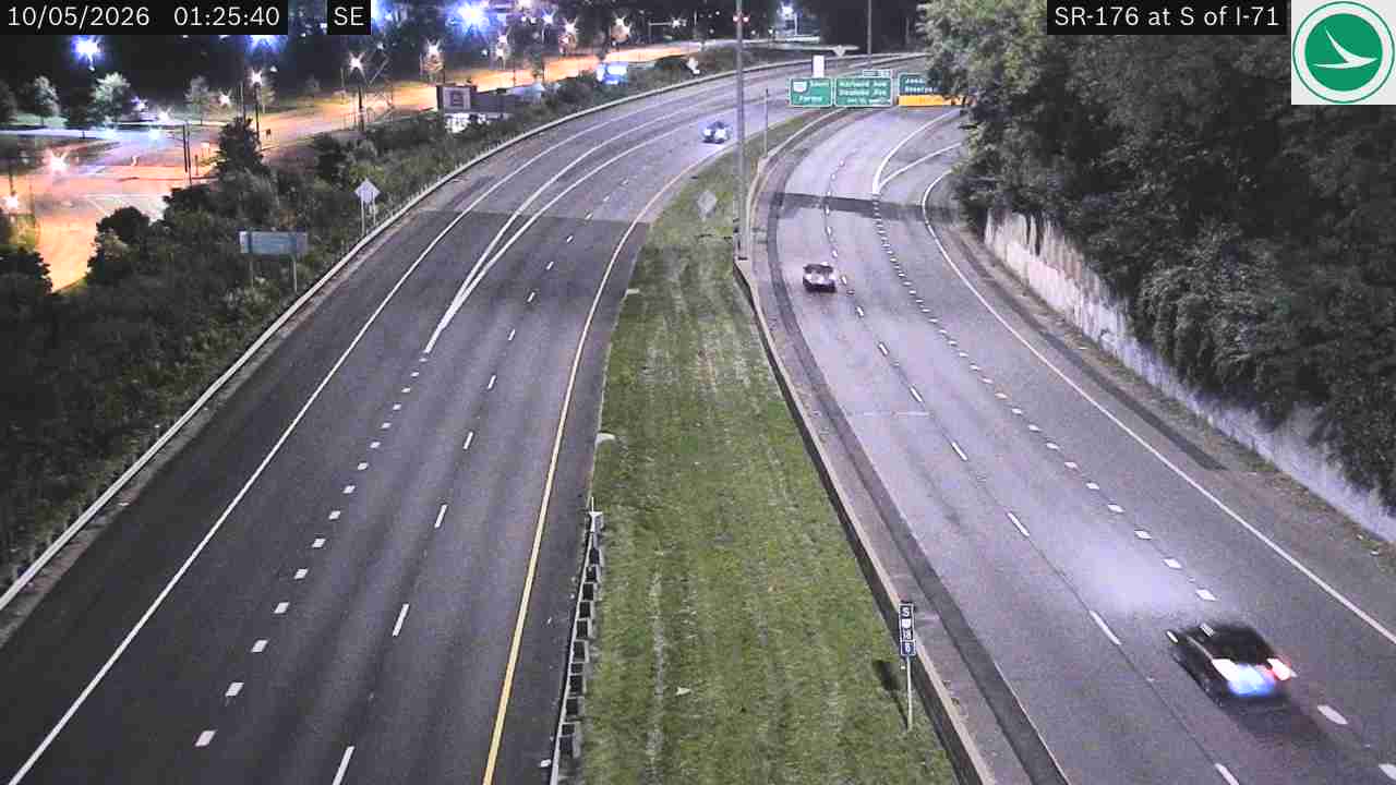 Traffic camera: SR-176 S of I-71, 3083