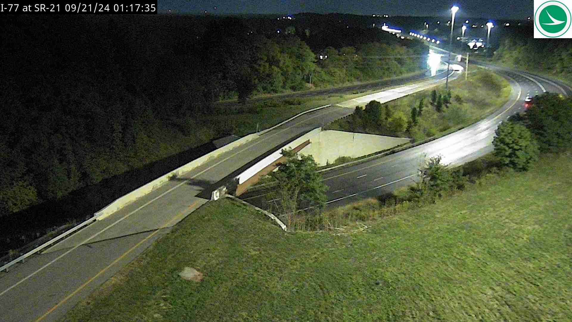 Traffic Cam I-77 at SR-21