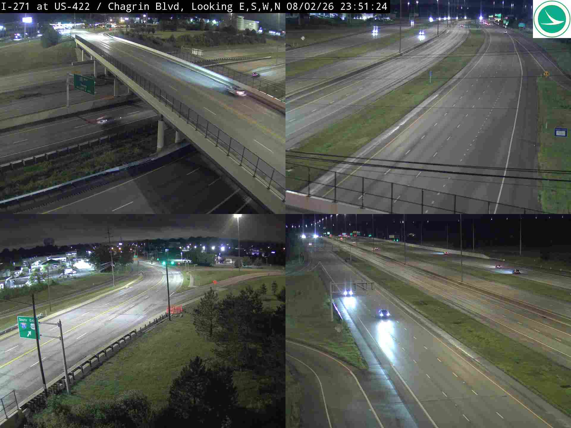 I-271 at US-422 / Chagrin Blvd, 3063