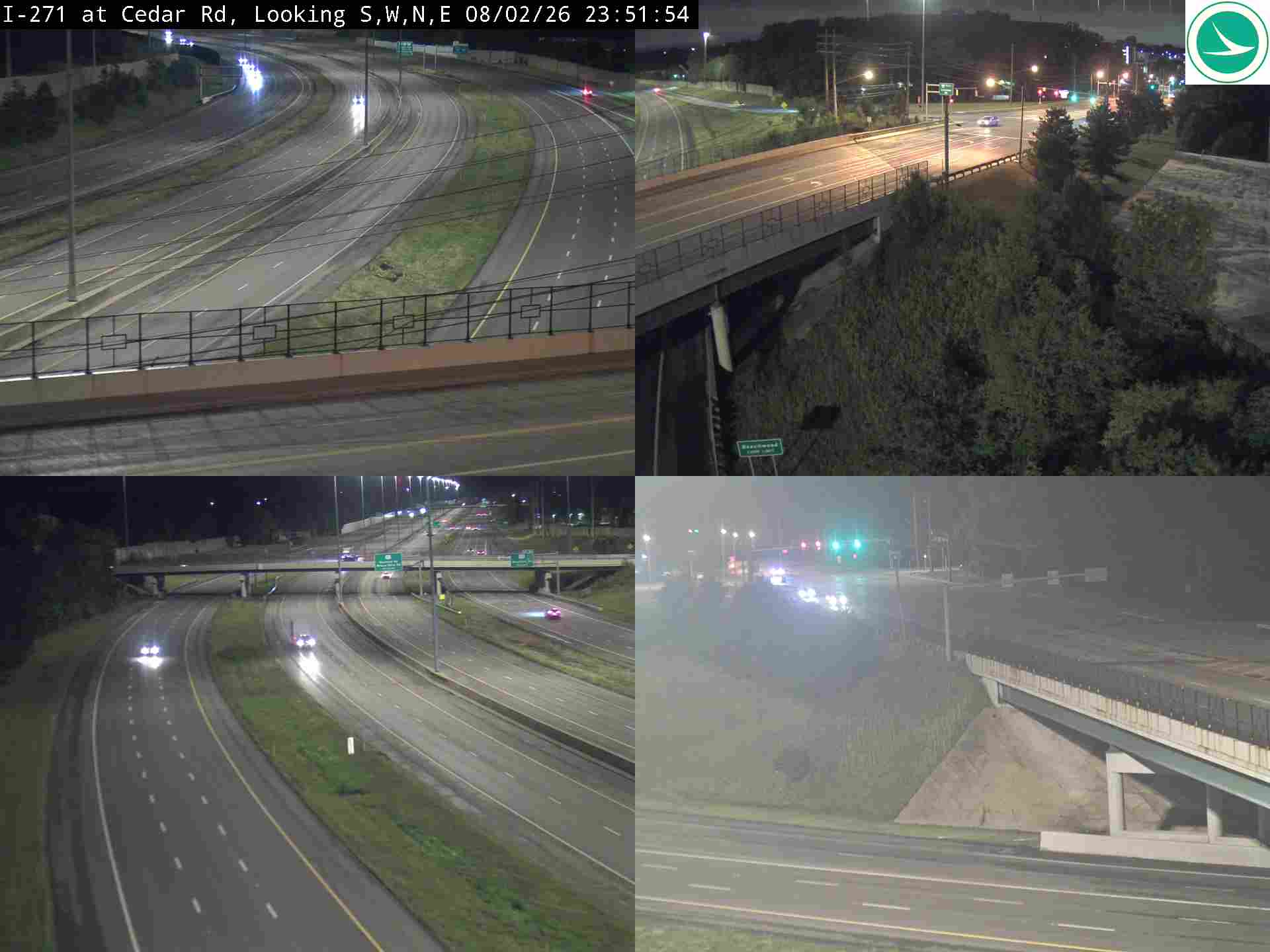 I-271 at Cedar Rd, 3064