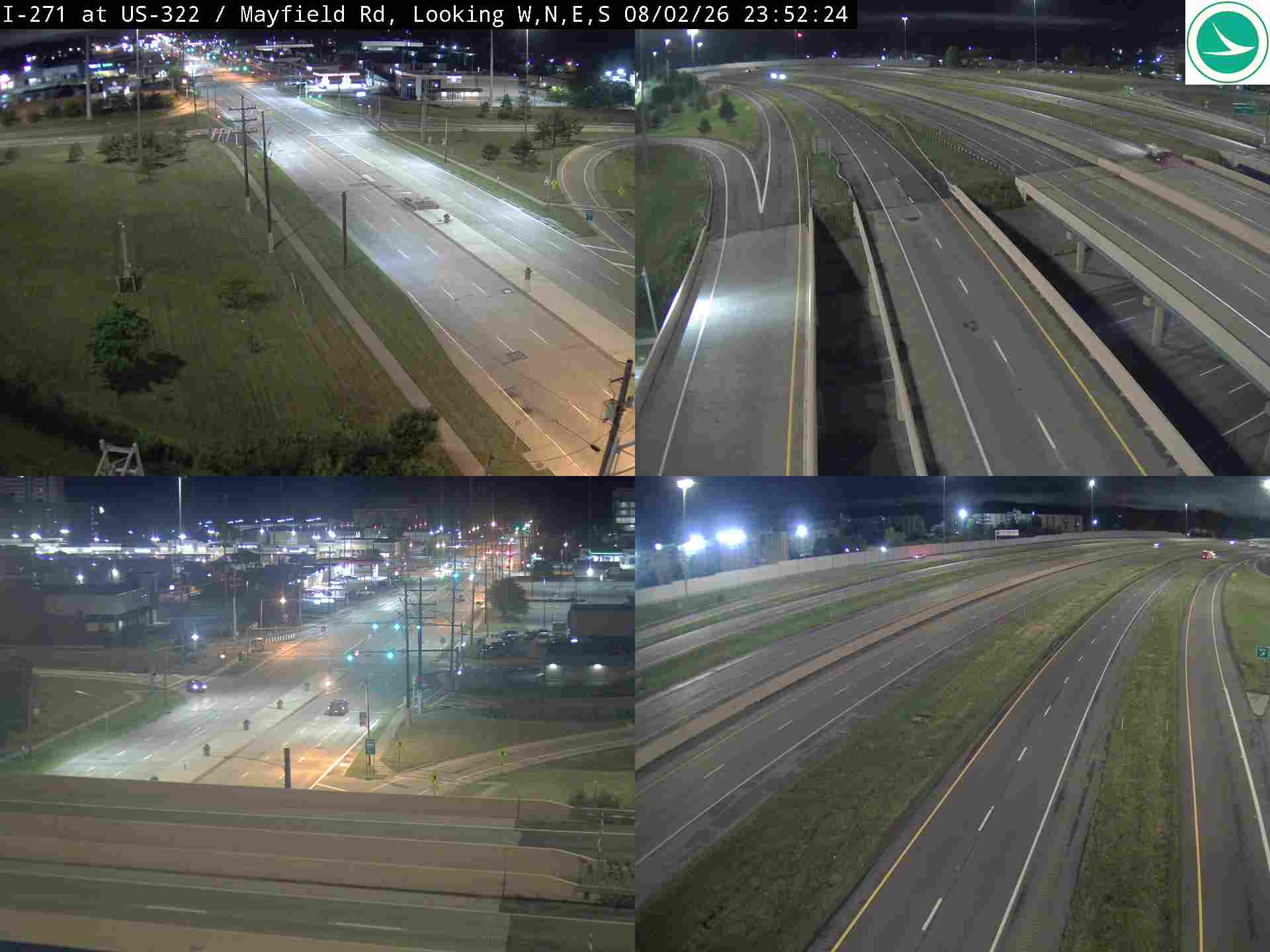 I-271 at US-322 / Mayfield Rd, 3065