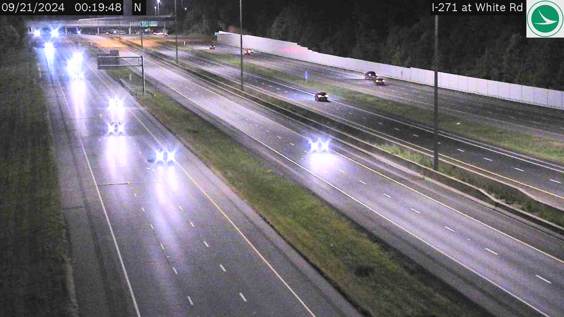 Traffic Cam I-271 at White Rd