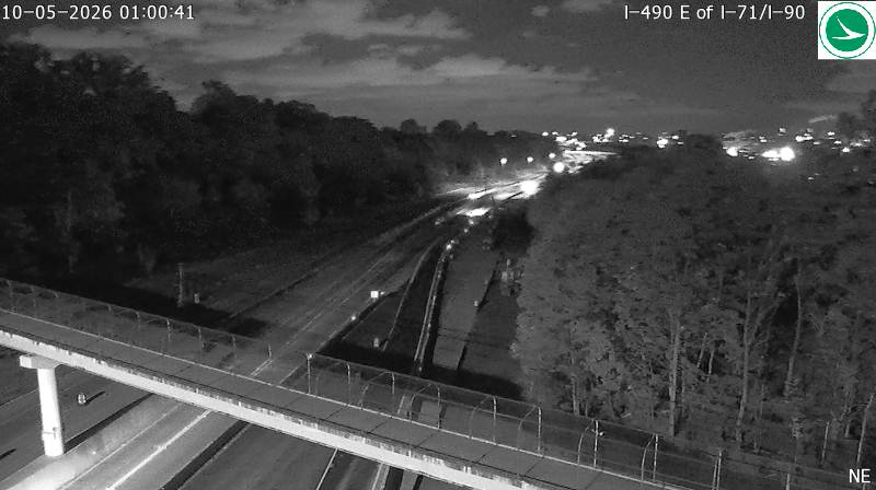 Traffic camera: I-490 E of I-71 / I-90, 3077