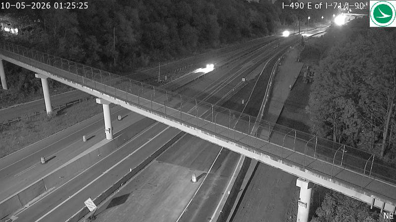 Traffic camera: I-490 E of I-71 / I-90, 3077