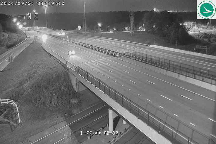 Traffic Cam I-77 at SR-82