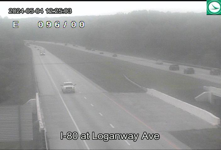 I-80 at Loganway Ave weather and traffic camera in Youngstown, Ohio
