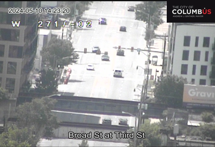 Traffic Cam Broad St at 3rd St