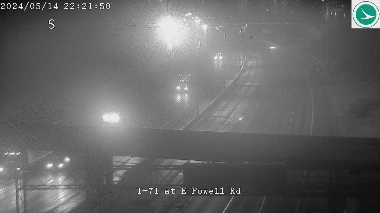 Traffic Cam I-71 at E Powell Rd