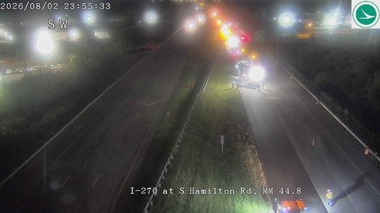 I-270 at S Hamilton Rd, MM 44.8, 2142