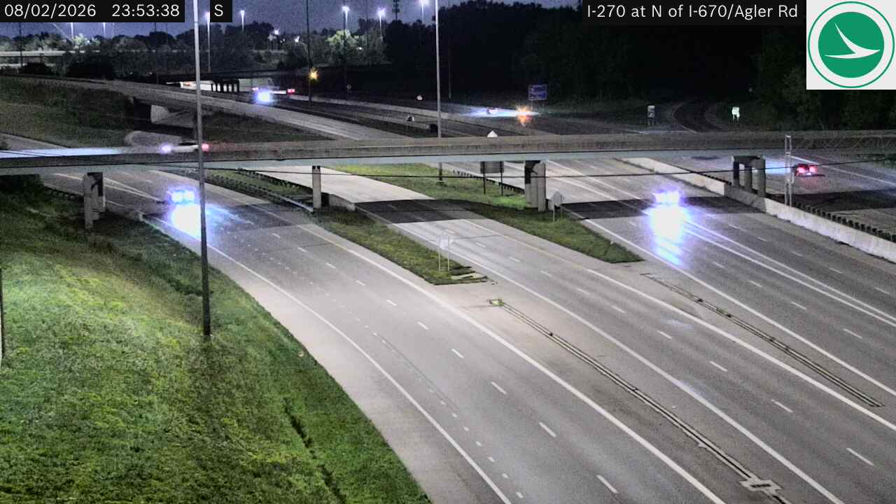 I-270 at N of I-670/Agler Rd, 2181