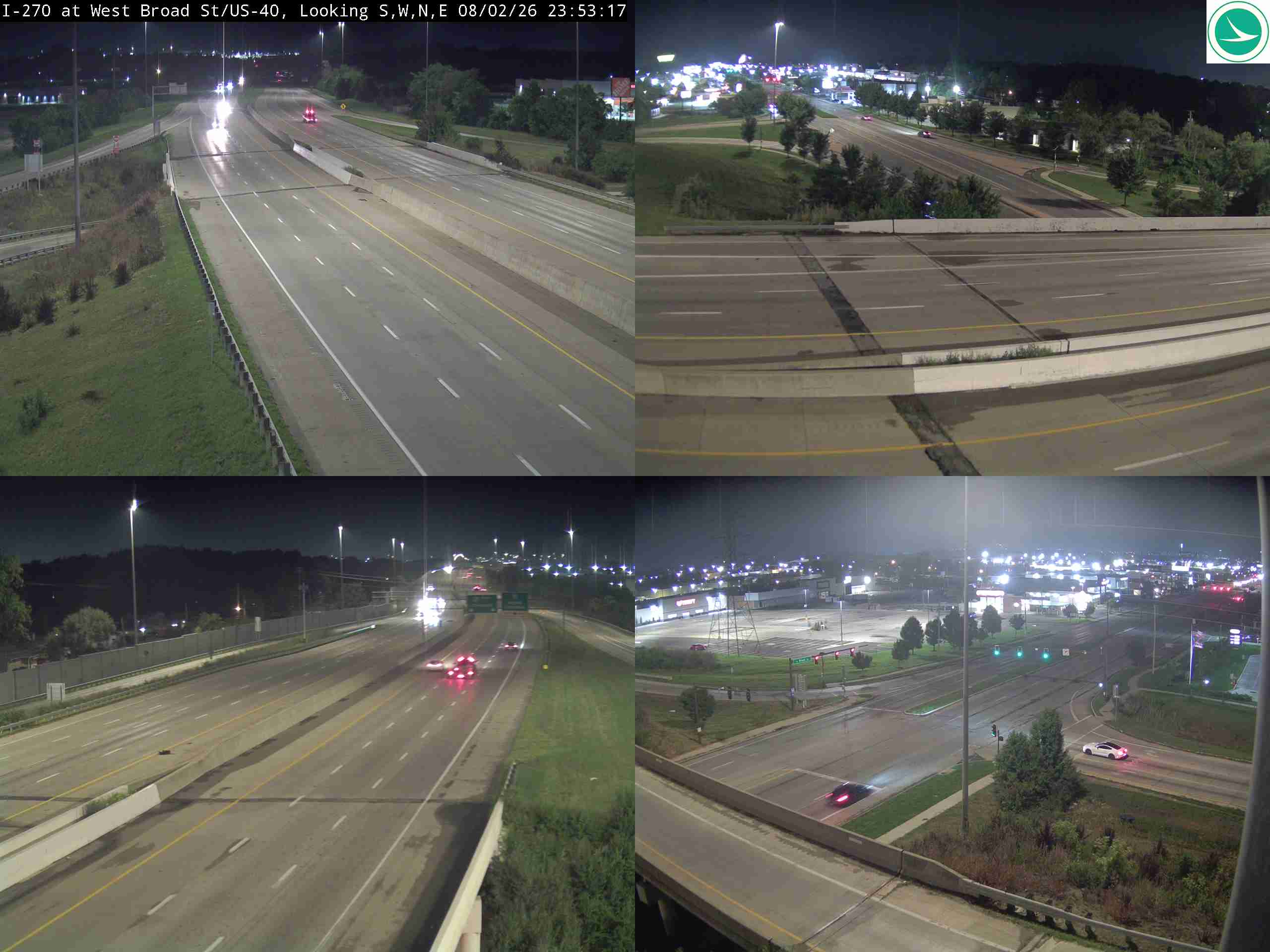 I-270 at Broad St/US-40, 2053
