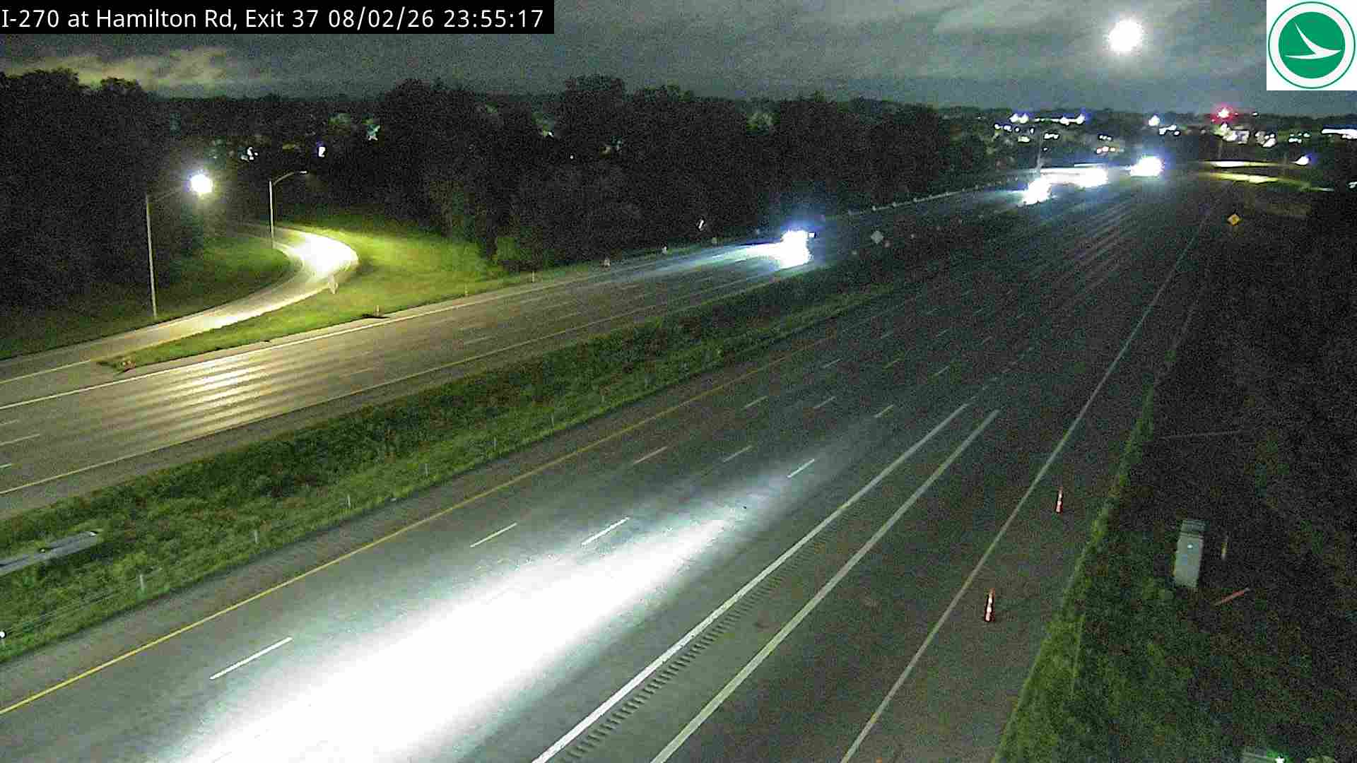 I-270 at Hamilton Rd, Exit 37, 2063