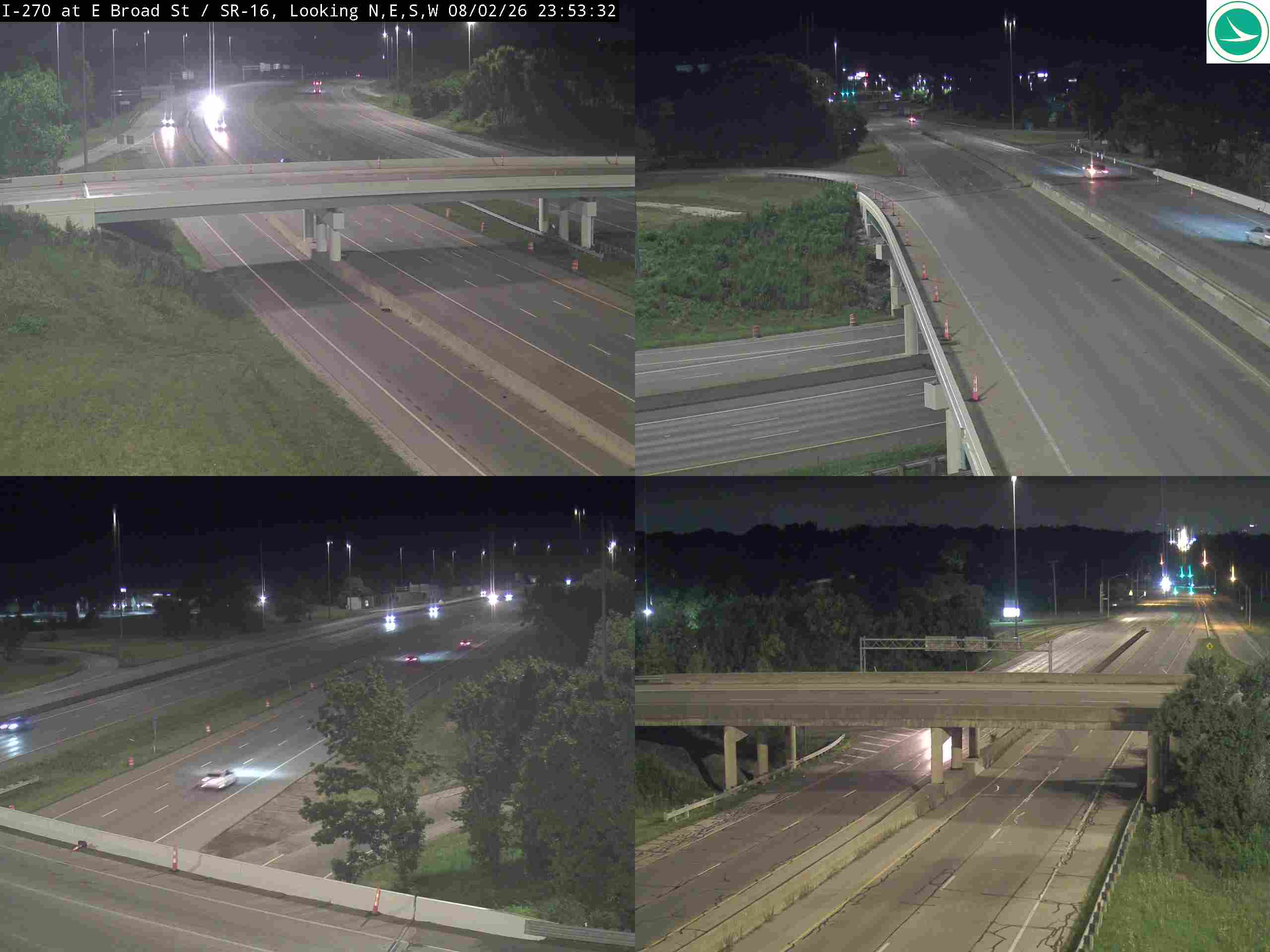 I-270 at E Broad St/SR-16, 2064