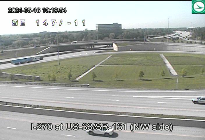 Traffic Cam I-270 at US-33/SR-161 (NW Side)