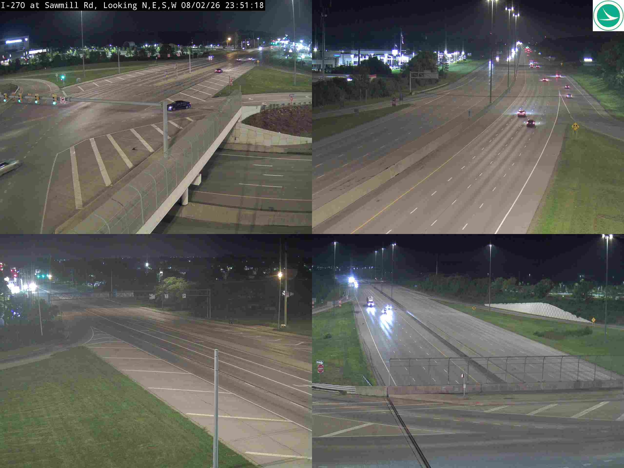 I-270 at Sawmill Rd, 2080