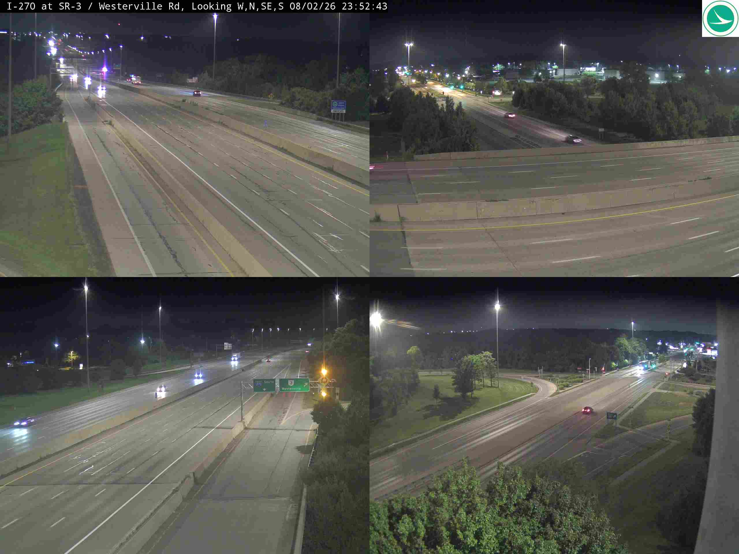 I-270 at SR 3/Westerville Rd, 2084