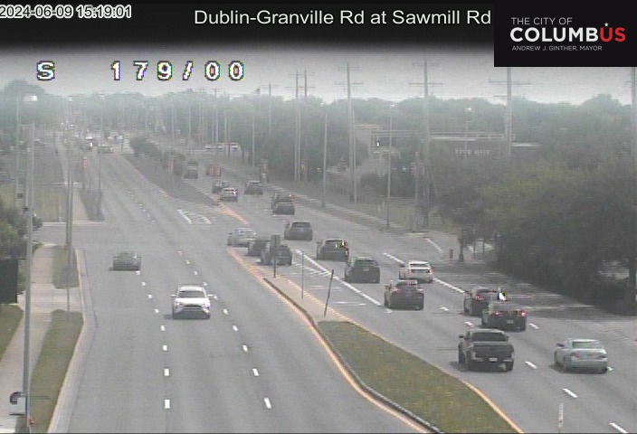 Traffic Cam SR-161/Dublin-Granville Rd at Sawmill Rd