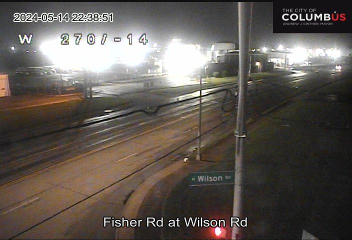 Traffic Cam Fisher Rd at Wilson Rd