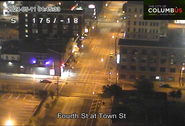 Traffic Cam 4th St at Town St