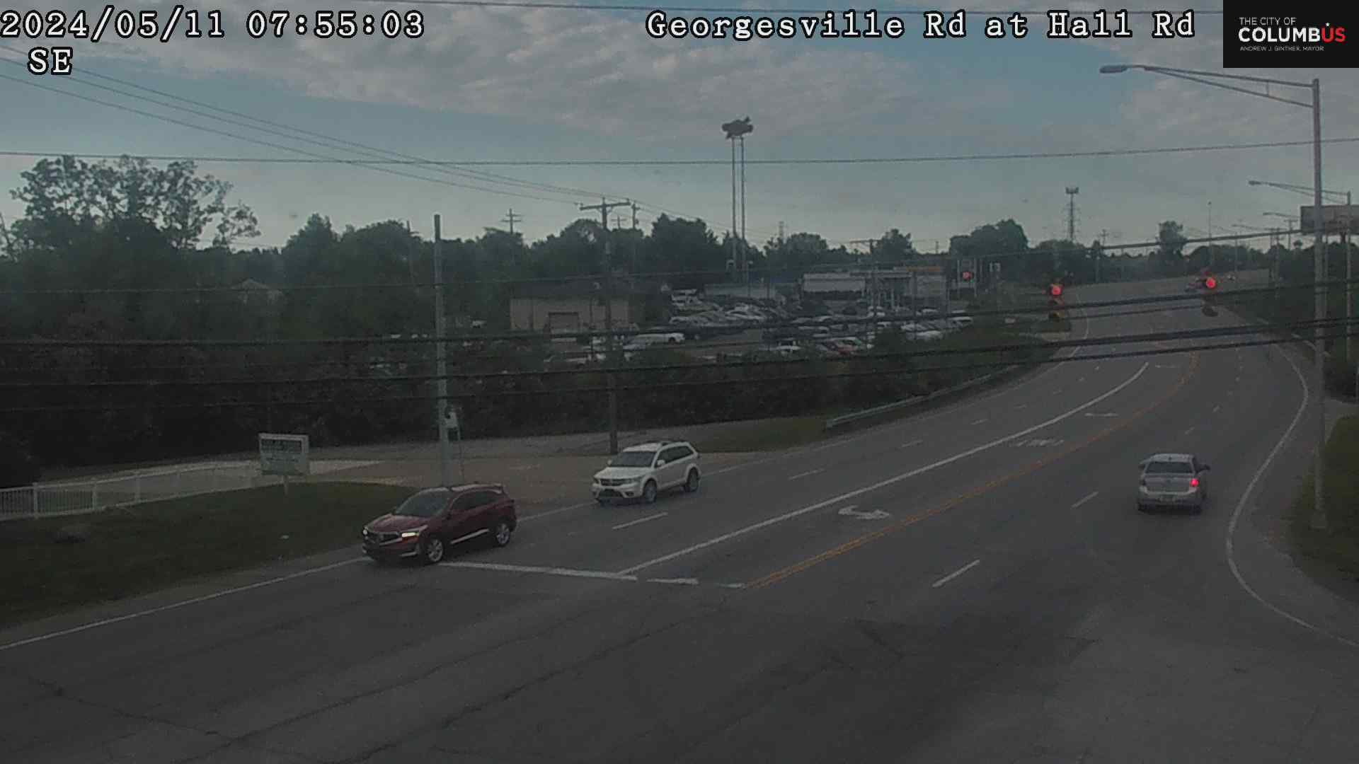 Traffic Cam Georgesville Rd at Hall Rd