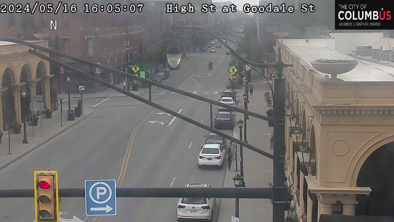 Traffic Cam High St at Goodale St