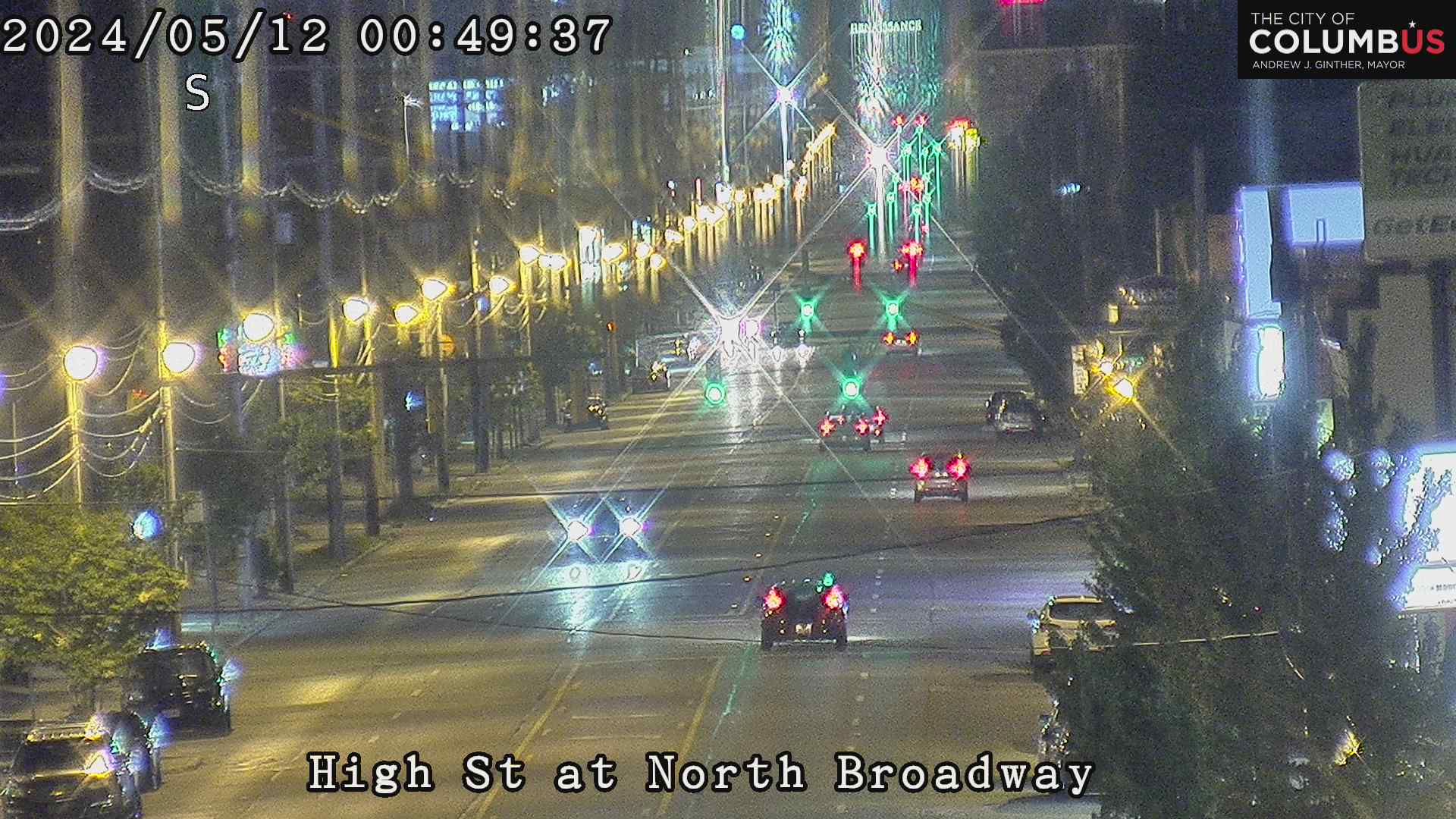 Traffic Cam High St at North Broadway St
