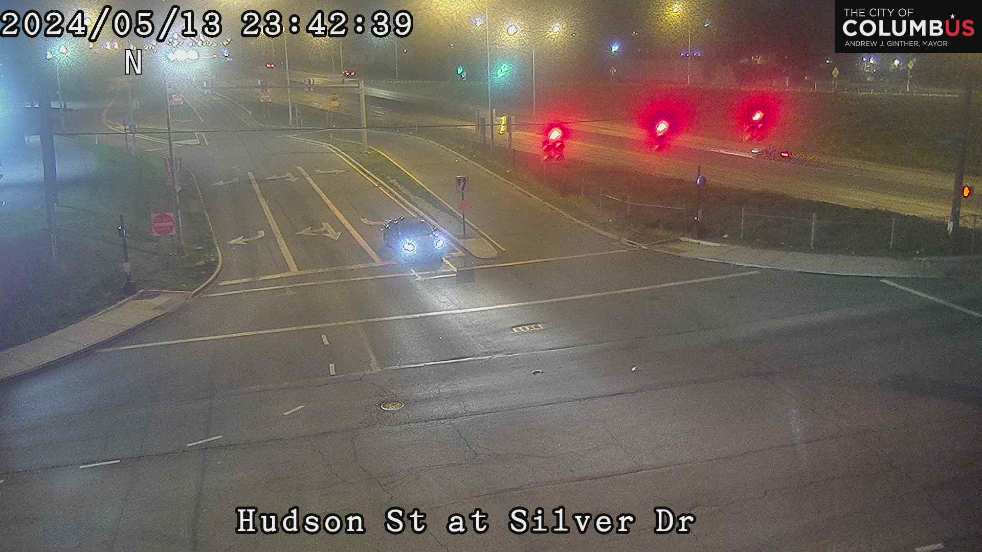 Traffic Cam Hudson St at Silver Dr