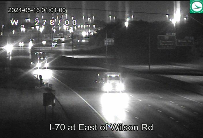 Traffic Cam I-70 at East of Wilson Rd