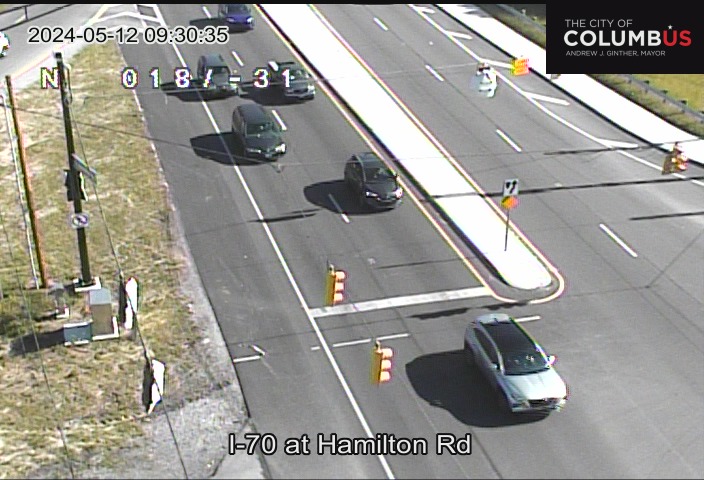 Traffic Cam I-70 at Hamilton Rd