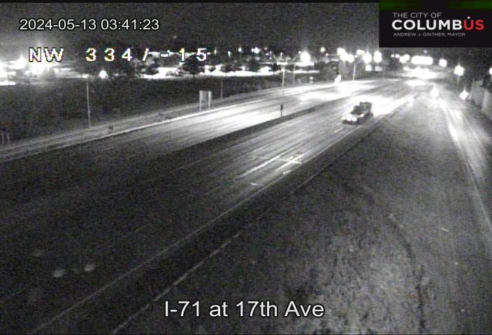 Traffic Cam I-71 at 17th Ave