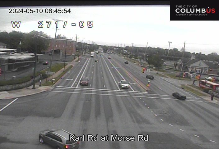 Traffic Cam Karl Rd at Morse Rd