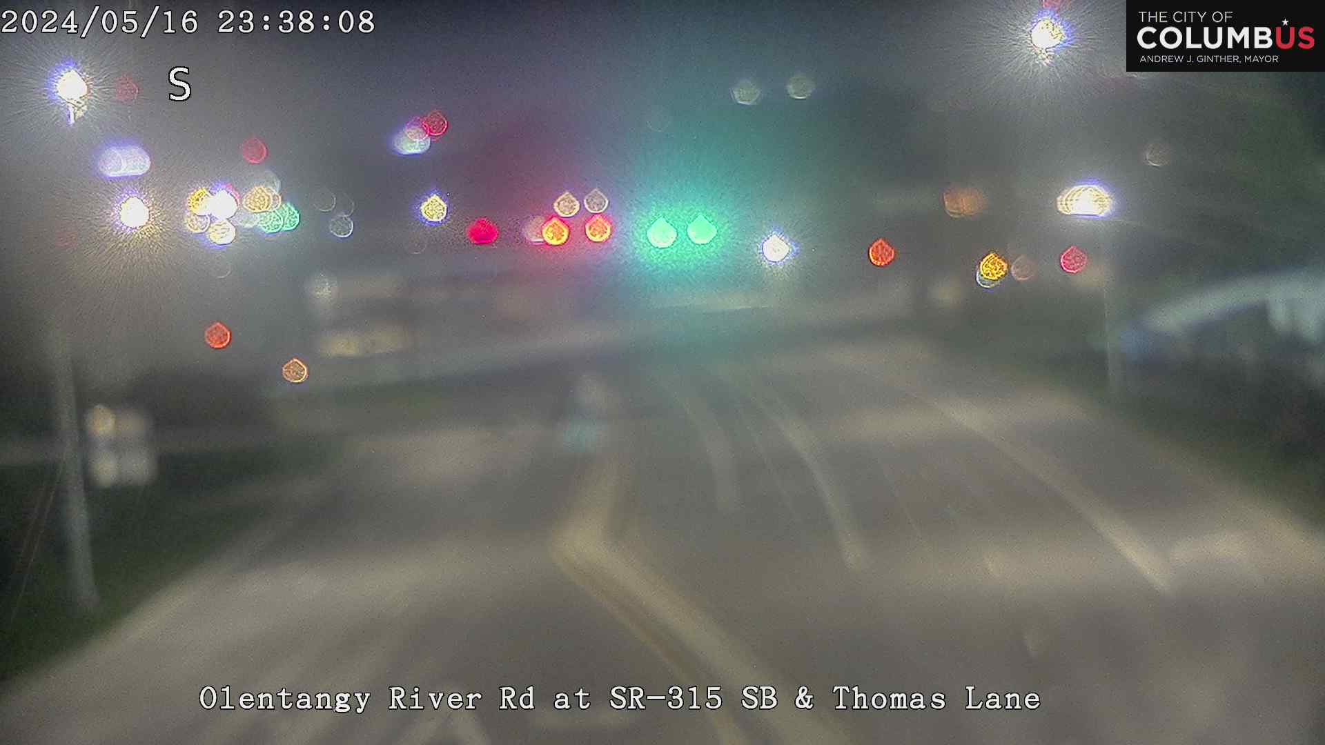 Traffic Cam Olentangy River Rd at SR-315 SB Ramp/Thomas Ln