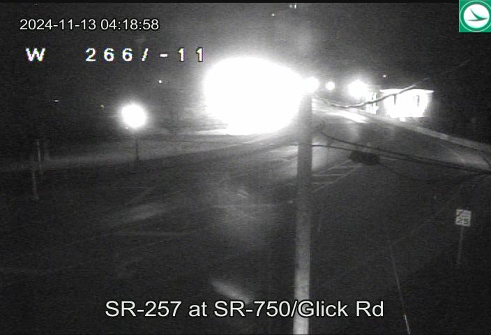 Traffic Cam SR-257 at SR-750 / Glick Rd