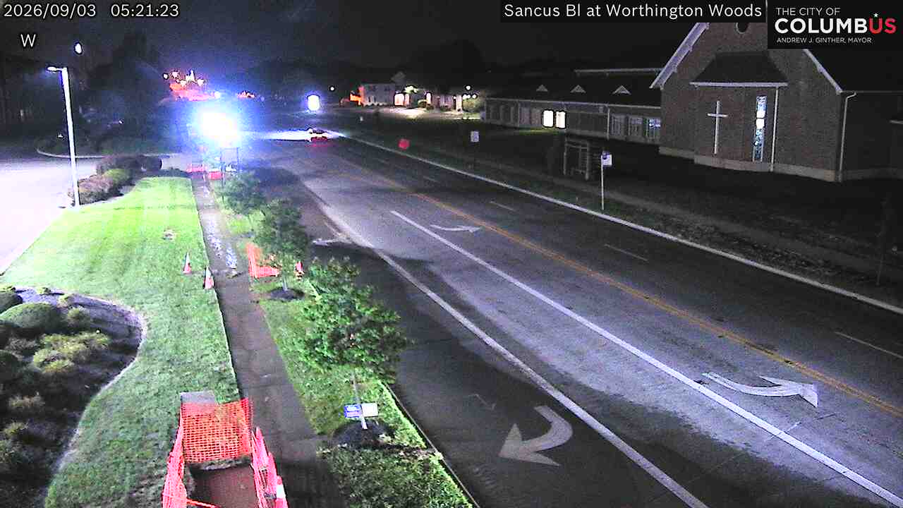 (City of Columbus) Sancus Blvd at Worthington Woods Blvd