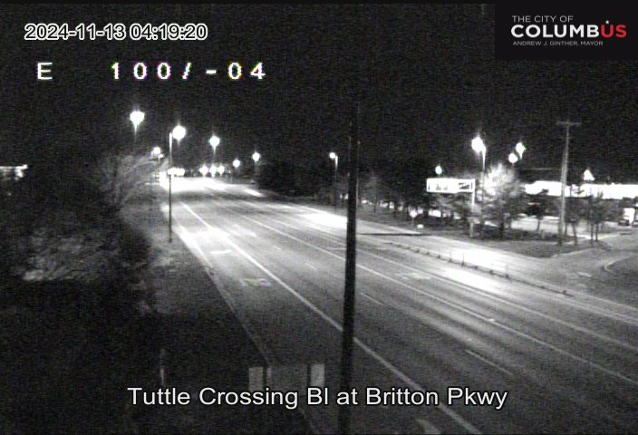 Traffic Cam Tuttle Crossing Blvd at Britton Pkwy