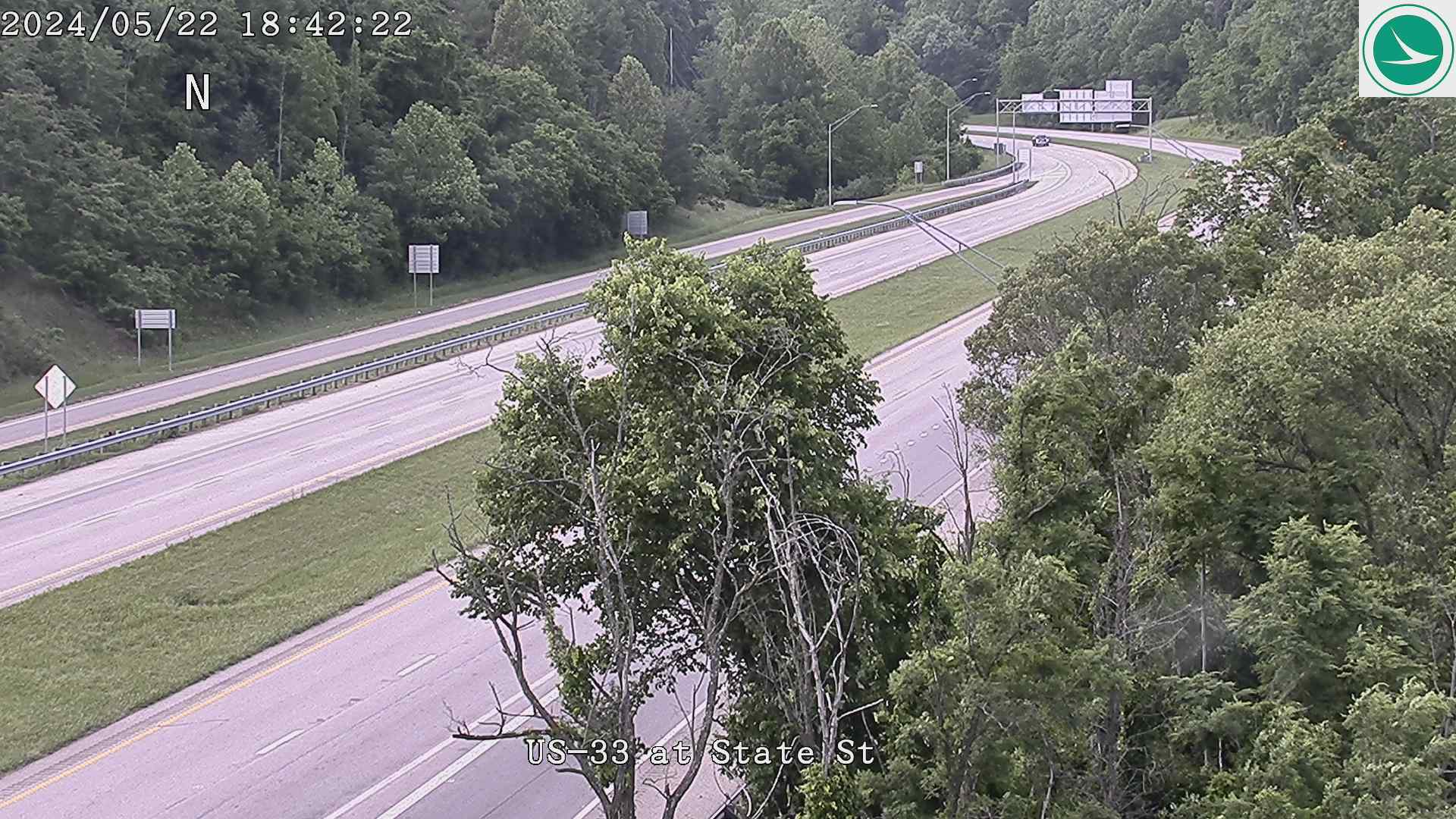 Traffic Cam US-33 at E State Rd