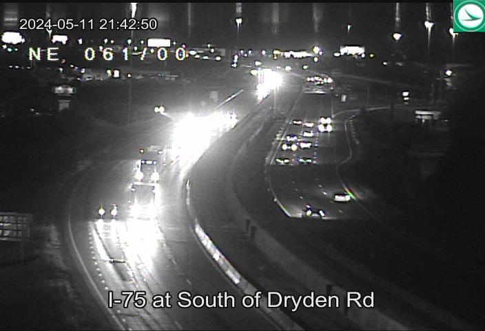 Traffic Cam I-75 at South of Dryden Rd