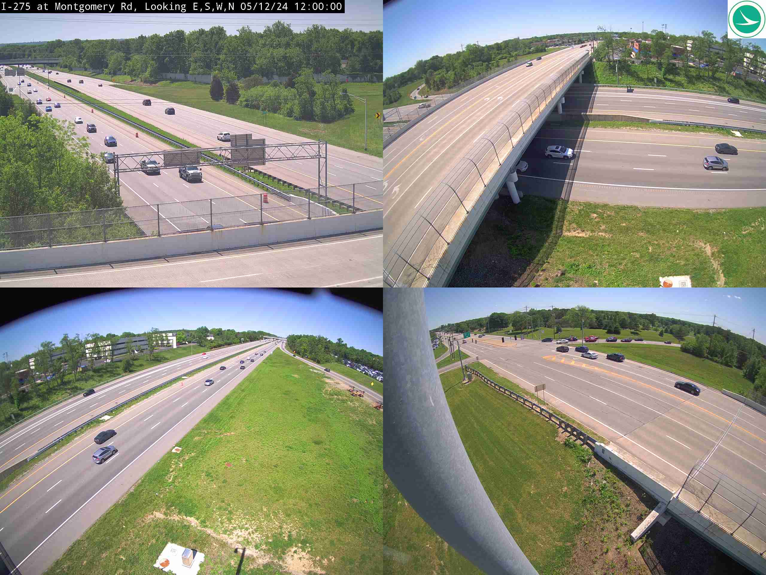 Traffic Cam I-275 at Montgomery Rd