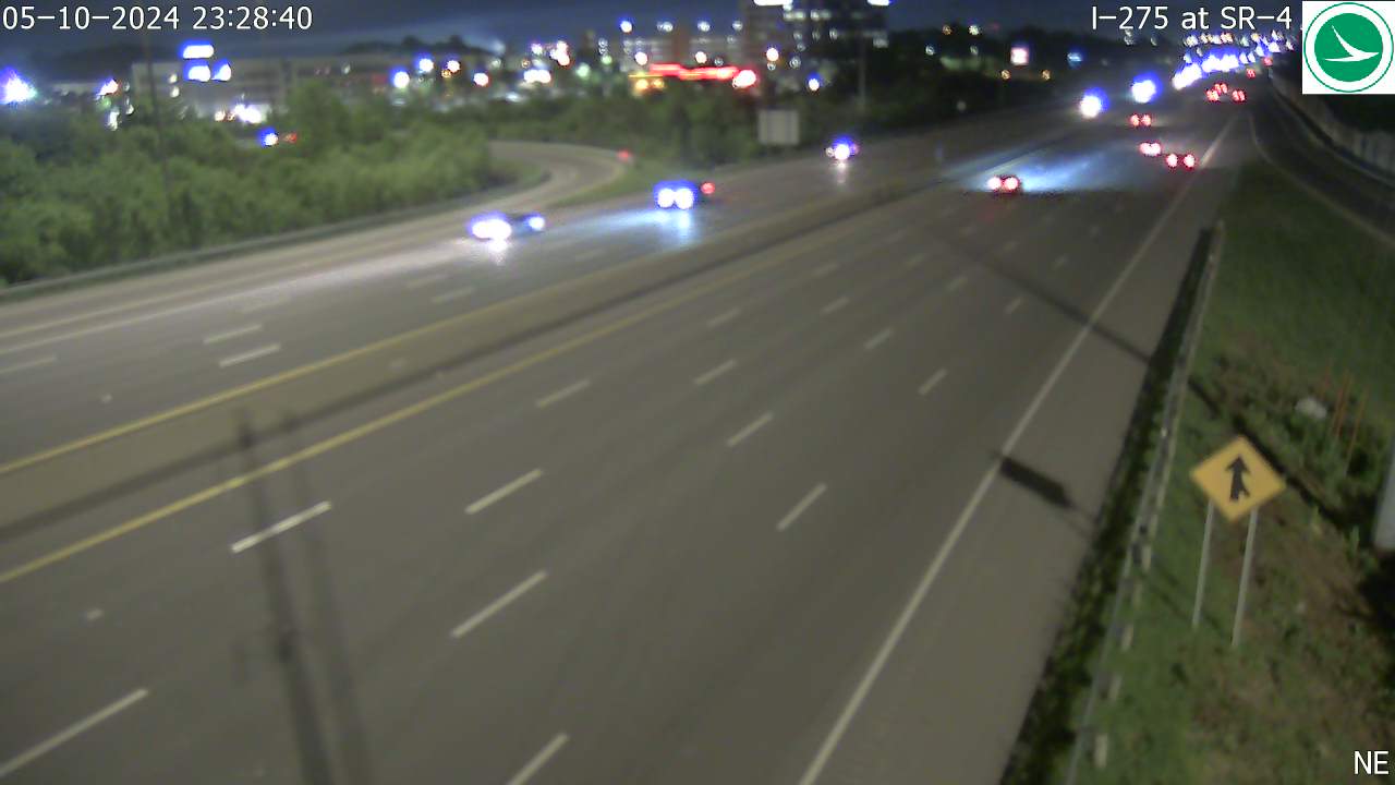 Traffic Cam I-275 at SR-4 - East