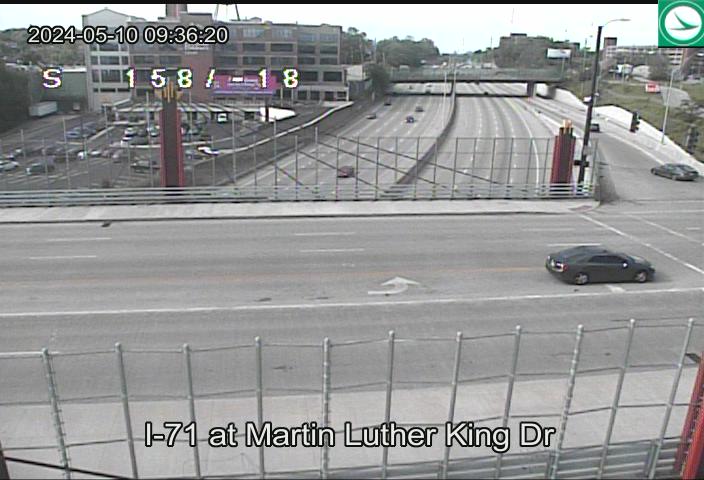 Traffic Cam I-71 at Martin Luther King Dr