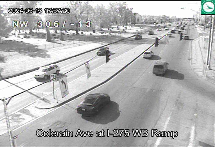 Traffic Cam Colerain Ave at I-275 WB Ramp