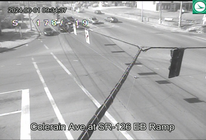 Traffic Cam Colerain Ave at SR-126 EB